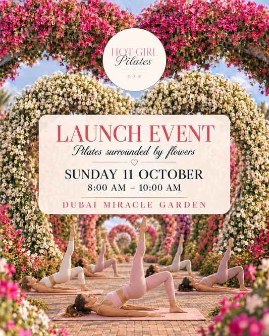 Launch Event - Pilates Surrounded By Flowers - Sunday 11th October