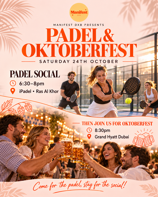 Saturday Padel Social & Oktoberfest - Saturday 24th October