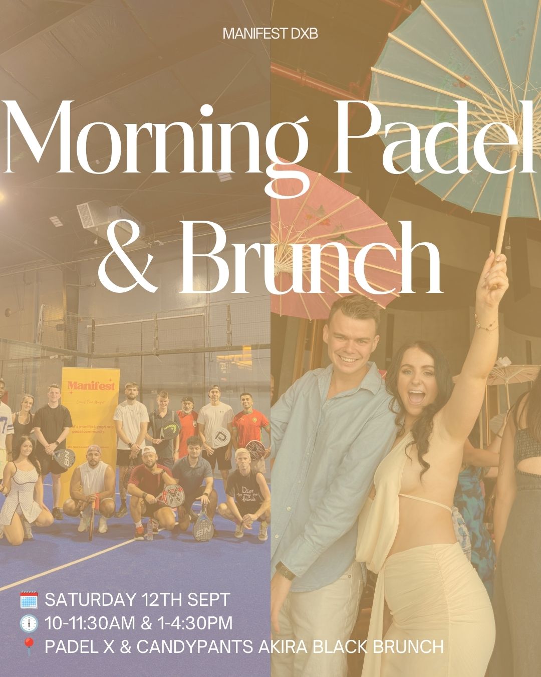 Morning Padel & Party Brunch - Saturday 12th September