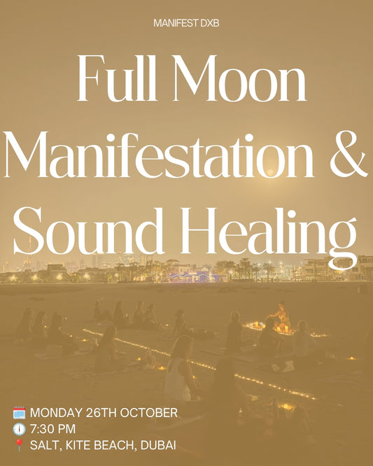 Full Moon Manifestion & Sound Healing - Monday 26th October