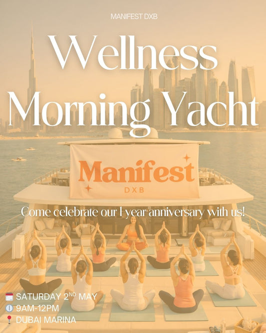 1 Year Anniversary Wellness Morning Yacht - Saturday 2nd May