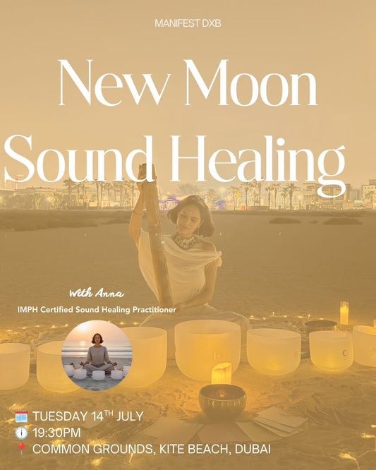 New Moon Sound Healing with Anna - Tuesday 14th July