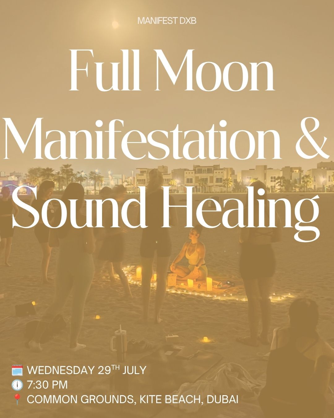 Full Moon Manifestation & Sound Healing - Wednesday 29th July